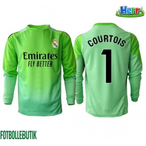 Real Madrid Thibaut Courtois #1 Målvakt Bortatröja 2025-26 Långärmad